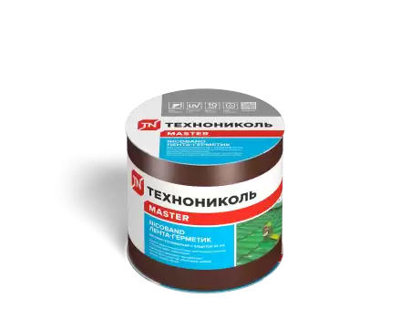 Самоклеющаяся герметизирующая лента NICOBAND (Никобенд) Технониколь, 3000х100 мм, цвет коричневый
