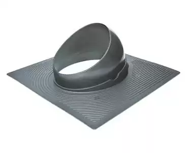 Проходной элемент Base-VT 125/150 Krovent (Кровент) для мягкой кровли, серый