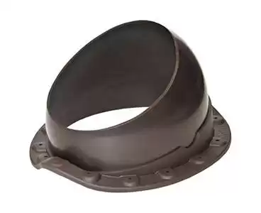 Проходной элемент Base-VT Wave 125/150 Krovent (Кровент) для металлочерепицы (Classic, Modern), коричневый