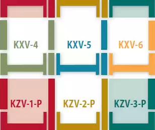 Часть комбинированного оклада KХV-4 Fakro / Факро универсальная, размер 94х140