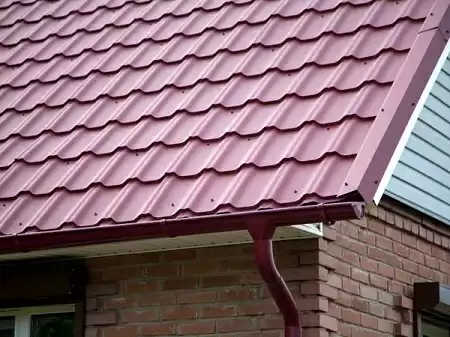 Металлочерепица Гранд Лайн / Grand Line, коллекция Kvinta Plus, 0,5 Rooftop бархат Zn 180, цвет RAL 8017 (шоколад)