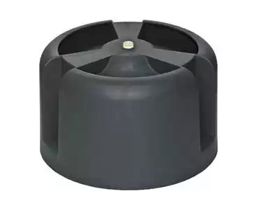 Колпак HupCap 270 (для Pipe-VT 125/150) Krovent (Кровент), черный