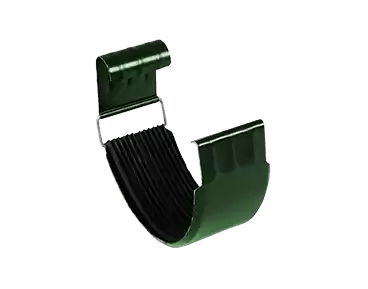 Соединитель желоба D150 Металл Профиль Foramina (Престиж), цвет зеленый (RAL 6005)