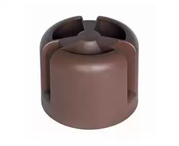 Колпак HupCap 110 (для Pipe-VT и Pipe-VT110) Krovent (Кровент), коричневый