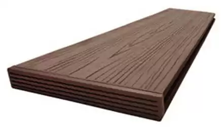 Террасная доска Вечное дерево полнотелая, SLIM с 3D тиснением под дерево палисандр, 140х18х3000 мм, (3шт./упак)