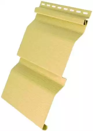 Сайдинг Grand Line Classic Color Plus виниловый, корабельный брус D4 GL, 3.00*0.203 м, кремовый