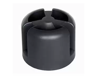 Колпак HupCap 110 (для Pipe-VT и Pipe-VT110) Krovent (Кровент), черный