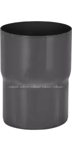 Соединитель трубы D100 Aquasystem Pural Matt, RR 23 маренго