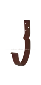 Крюк крепления желоба короткий D150 Aquasystem Pural Matt, RAL 8017 коричневый