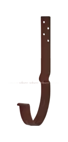 Крюк крепления желоба длинный D150 Aquasystem Pural Matt, RAL 8017 коричневый