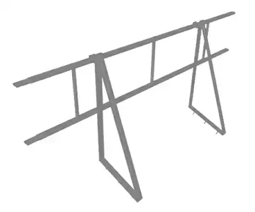 Ограждение Металл Профиль кровельное, 3,0х1,2 м, цвет Ral 7004 (сигнально-серый)