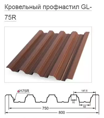 Профнастил HС35R Гранд Лайн / Grand Line 0,45 Print elite dp Zn 200, цвет Golden Wood (Золотой дуб)