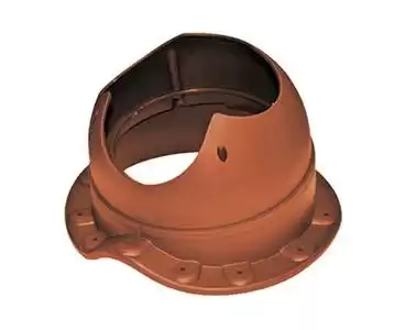 Проходной элемент Base-VT Wave 110 Krovent (Кровент) для металлочерепицы (Classic, Modern), кирпичный