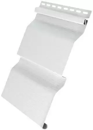 Сайдинг Grand Line Classic Standart виниловый, корабельный брус D4 GL, 3.00*0.203 м, белый