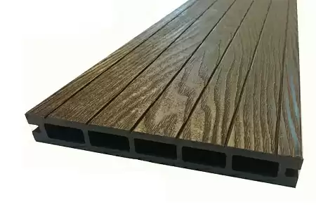 Террасная доска Вечное дерево с 3D тиснением под дерево палисандр, 160х22х3000 мм