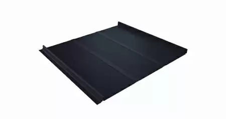 Кликфальц Line Гранд Лайн / Grand Line, Satin 0.5, цвет RAL 7024 (мокрый асфальт)