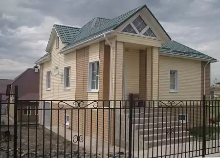 Сайдинг блок-хаус Docke Premium D4,7T, 3.60*0.243 м, крем-брюле