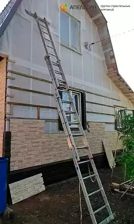 Монтаж фасада панелями Docke в пос. Белоостров