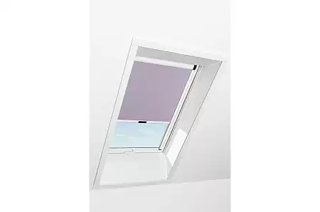 Штора рулонная затемняющая Roto ZRV M, 114x140, лиловая