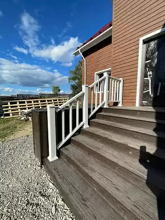 Ступень полнотелая TalverWood 3D фактура дерева, 4000х320х25, Венге