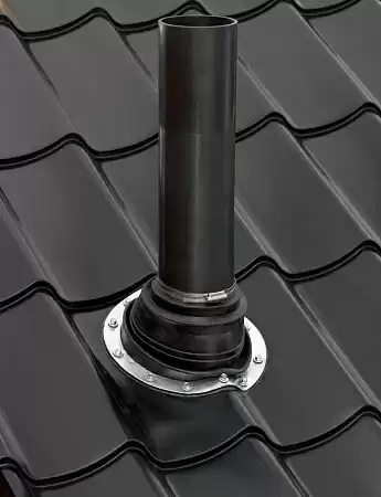 Roofseal - 2 уплотнитель Ø 75-150 мм Vilpe (Вилпе) черный