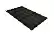 Волновой профиль Grand Line Quadro profi, 0,5 GreenCoat Pural BT, Zn 275, RR 32 темно-коричневый (RAL 8019 серо-коричневый)