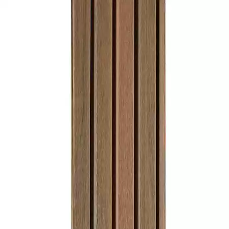Стеновая панель CM Wall Dual, 4000x219x26 мм, teak (тик) Стеновая панель CM Wall Dual, 4000x219x26 мм, teak (тик)