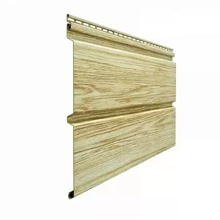 Сайдинг Docke LUX Монреаль D6S брус, 3.60х0.30 м, рябина