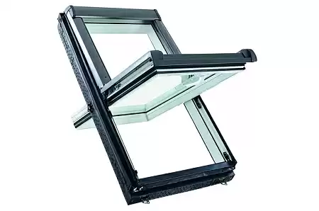 Мансардное окно Roto ПВХ R49 K200, с термоблоком, 65x140