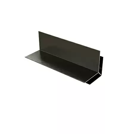 Угол внешний из алюминия для стеновой панели из ДПК 68x68x3600 мм