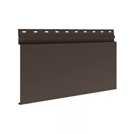 Металлический сайдинг Aquasystem Скандинавский брус Модерн узкий, PE 0.45 (Zn140), 3.0 м, RR 32 темно-коричневый Металлический сайдинг Aquasystem Скандинавский брус Модерн узкий, PE 0.45 (Zn140), 3.0 м, RR 32 темно-коричневый
