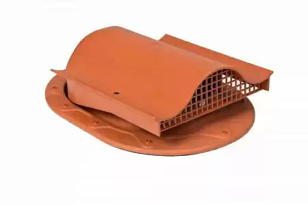 Кровельный вентиль CLASSIC-KTV Vilpe (Вилпе) для фальцованной, металлической и мягкой кровли без адаптера, кирпичный