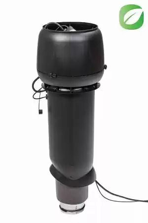 Р-Вентилятор ECo 190/125/700 Vilpe (Вилпе) на постоянном токе, черный