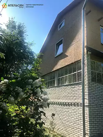 Монтаж фасада плиткой Hauberk в пос. Белоостров