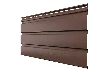 Софит Технониколь ОПТИМА, без перфорации, 3 м, каштан