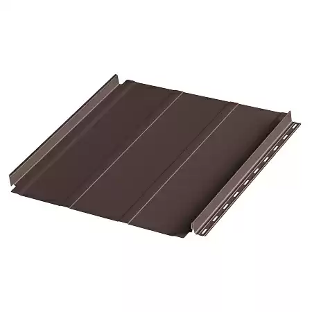 Профиль Aquasystem AQUACLICK Силуэт-2, Rooftop Кашемир PU, Zn275, RAL 8017 коричневый
