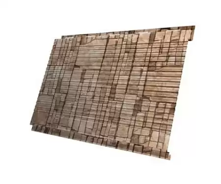 Металлический сайдинг Гранд Лайн / Grand Line профиль Вертикаль, Print elite 0.45, цвет Sand Stone (Камень-песчаник)