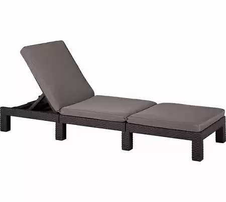 Шезлонг садовый Daytona Delux Allibert (Аллиберт), цвет коричневый