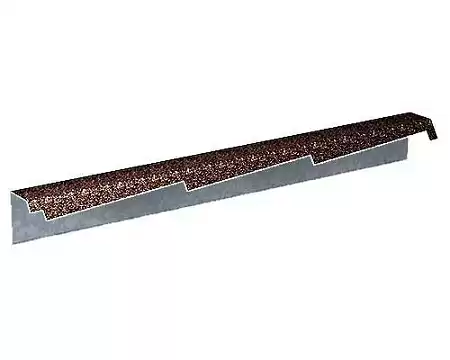 Фронтонная планка резная Gerard, правая, 1200 мм, bark (121)