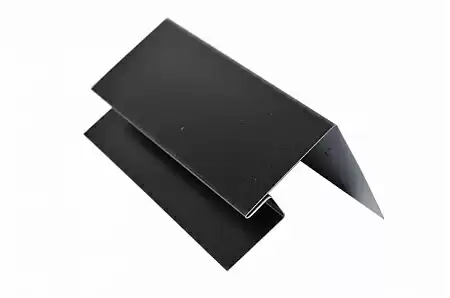 Околооконная планка, 70x300x3000 мм, RAL 9005 черный