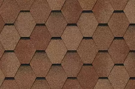 Гибкая черепица Tegola Business Veneto, terracotta 206