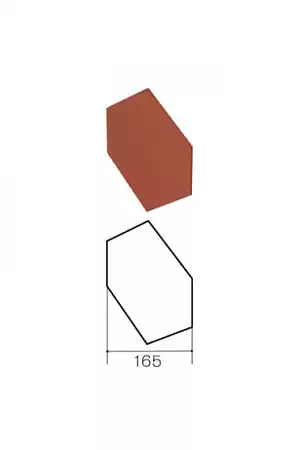 Заглушка Gerard для треугольного конька, 165 мм, sapphire (281)