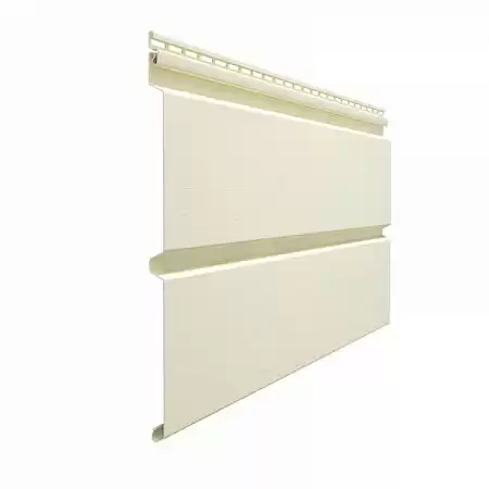 Сайдинг Docke Premium D6S брус, 3.60*0.30 м, сливки