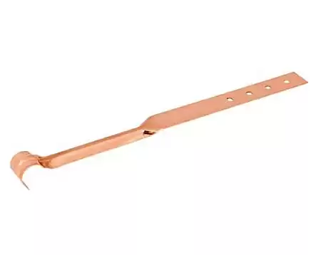 Поддержка желоба D125 Aquasystem, медь