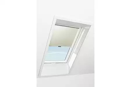 Штора рулонная дневного света Roto ZRS M, 74x160, бежевая