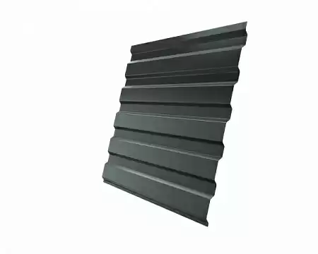 Профнастил С20А Гранд Лайн / Grand Line 0.45 PE Zn 100, цвет RAL 7005 (серая мышь)