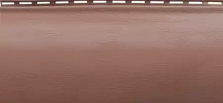 Сайдинг акриловый однопереломный BH-01 Альта Профиль Блок-хаус, 3100x200х1.1 мм, красно-коричневый
