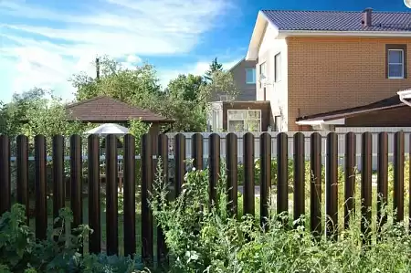 Модульное ограждение Гранд Лайн / Grand Line Colority Zinc, Zn, высота 2 м, столб 2,5 м