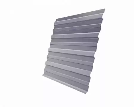 Профнастил С10А Гранд Лайн / Grand Line 0.45 PE Zn 100, цвет RAL 7004 (сигнально-серый)