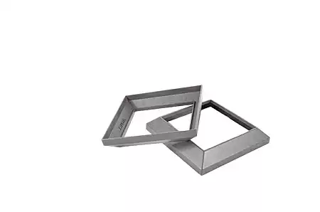 Юбка столба UnoDeck, 100x100 мм, серый